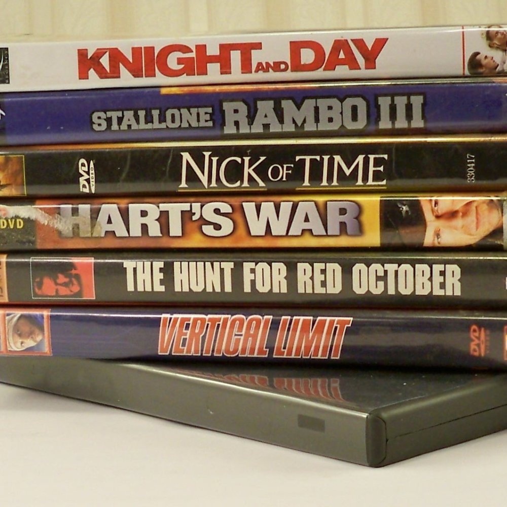 12 Assorted Suspense Movies DVDs
